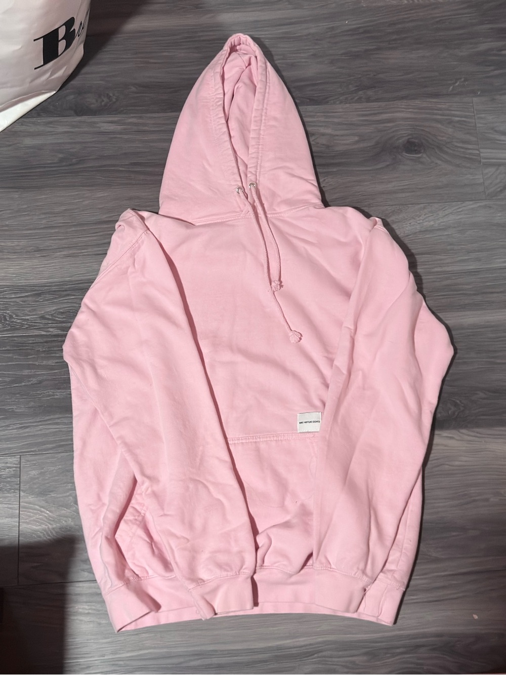 Mki Miyuki Zoku Pink Hoodie - Size L